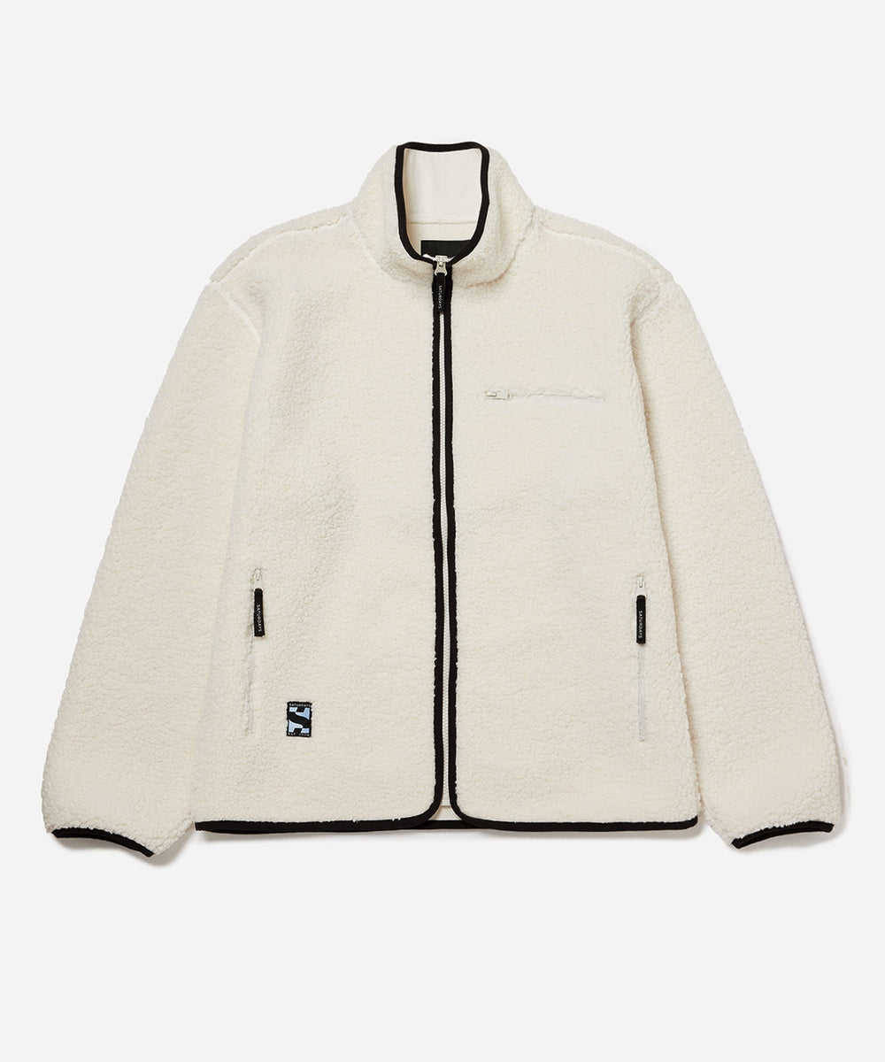 Spencer Polar Fleece Full Zip Jacket | Saturdays NYC