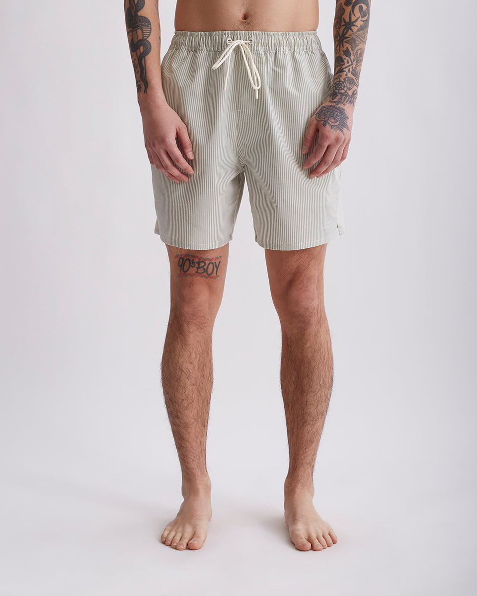 Timothy Seersucker Swim Short | Saturdays NYC