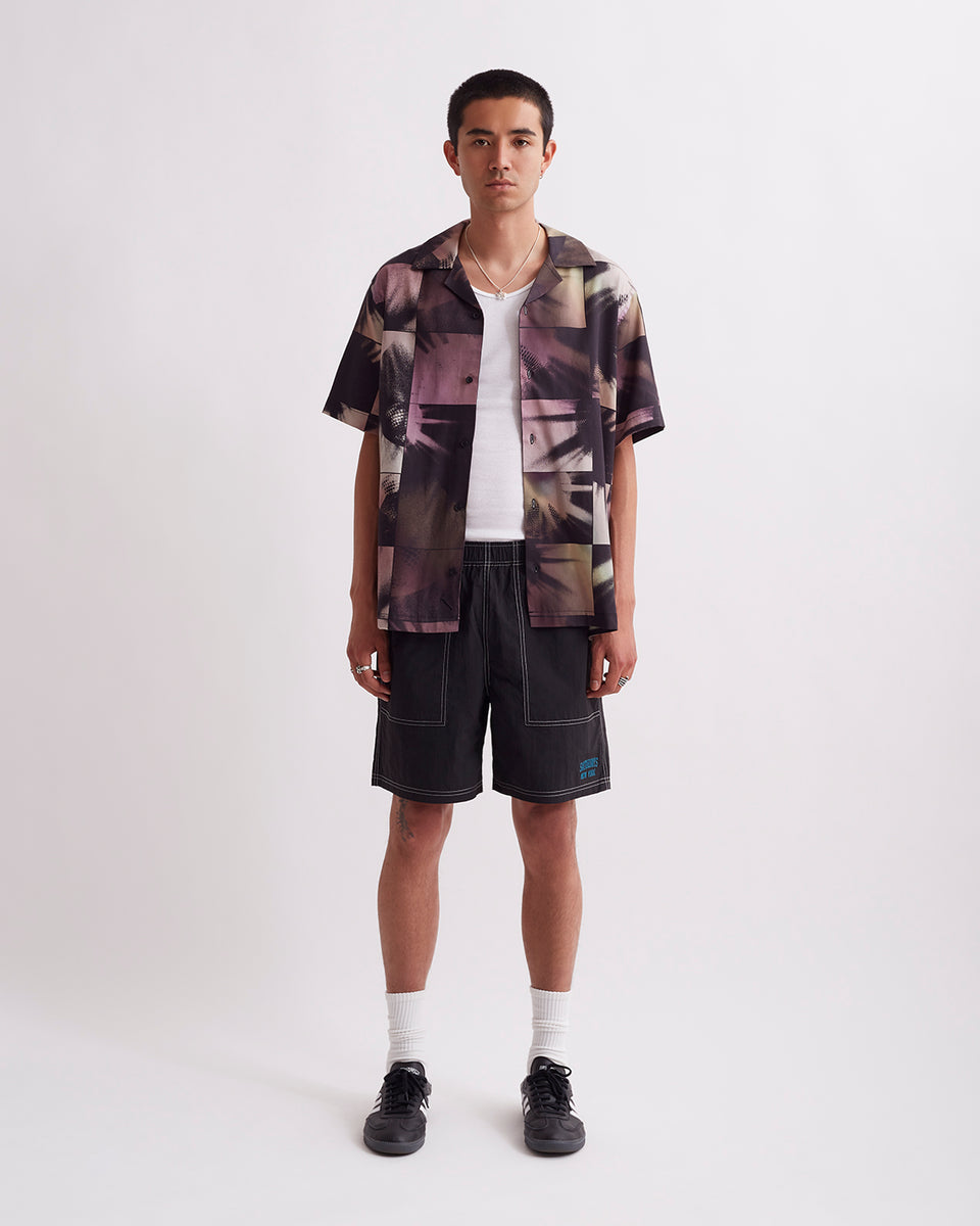 Disco Print Canty Short Sleeve Shirt | Saturdays NYC