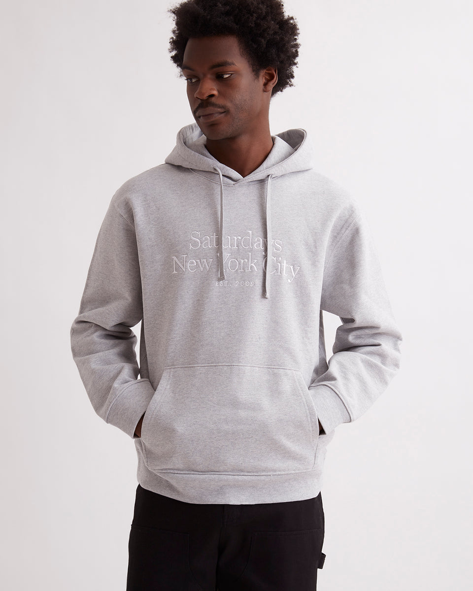 Saturdays surf top NYC Grande EMB Miller hoodie