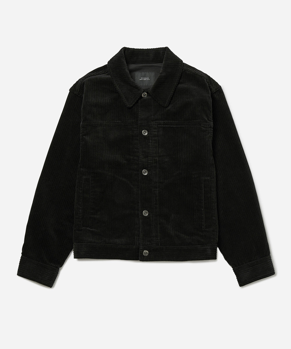 Olivia Wide Wale Cord Trucker Jacket Saturdays NYC