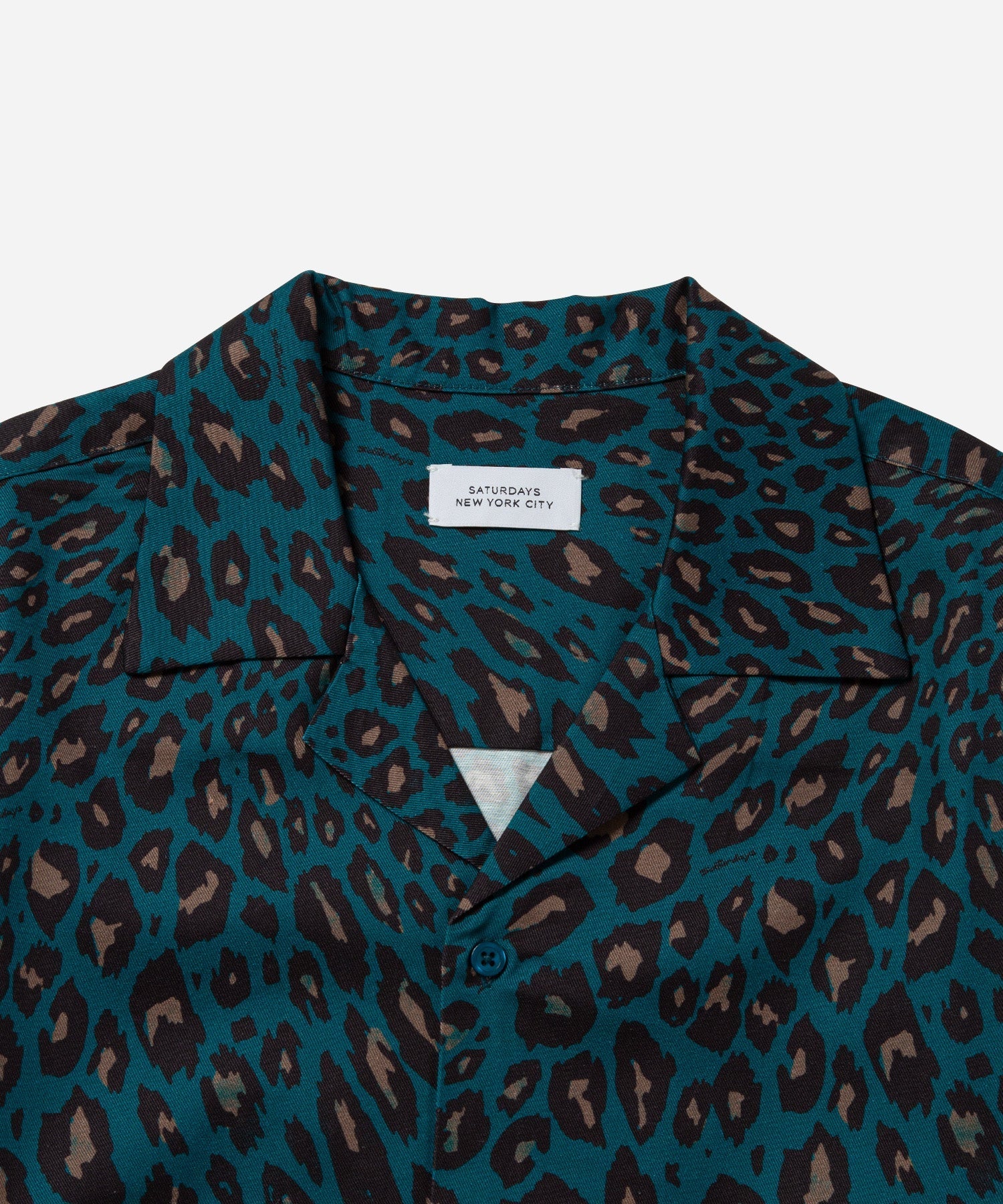 Canty Sound Leopard Short Sleeve Shirt | Saturdays NYC