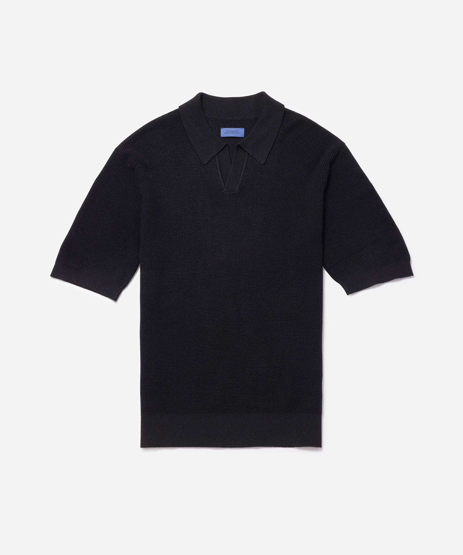 Alex Merino Wool Open Placket Polo | Saturdays NYC