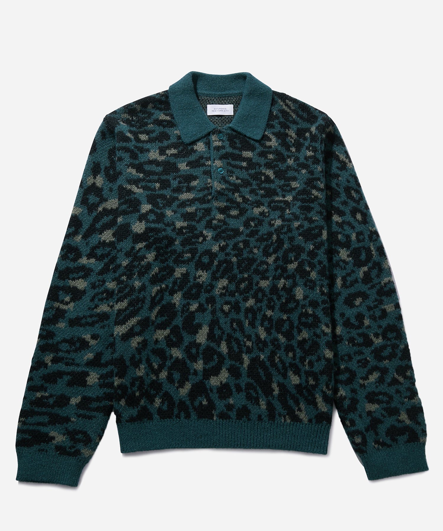Beauchamp Mohair Polo Sweater | Saturdays NYC
