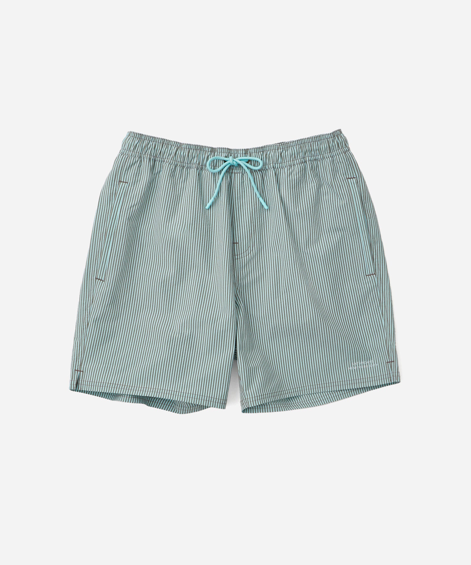 Timothy Seersucker Stripe Swim Short | Saturdays NYC