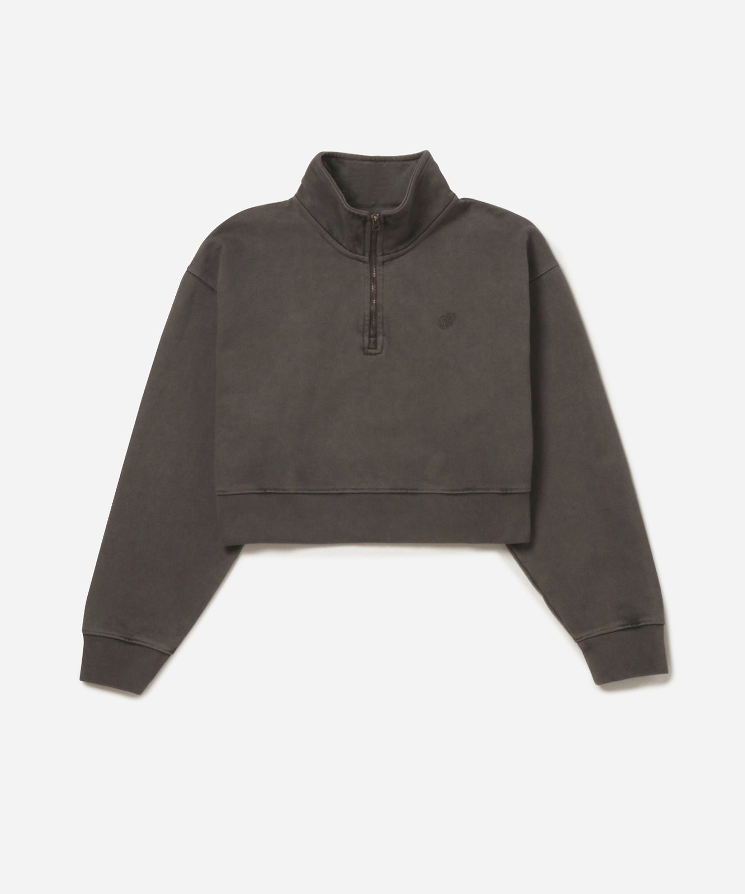 Eldridge Fundamental Cropped Quarter Zip Saturdays NYC