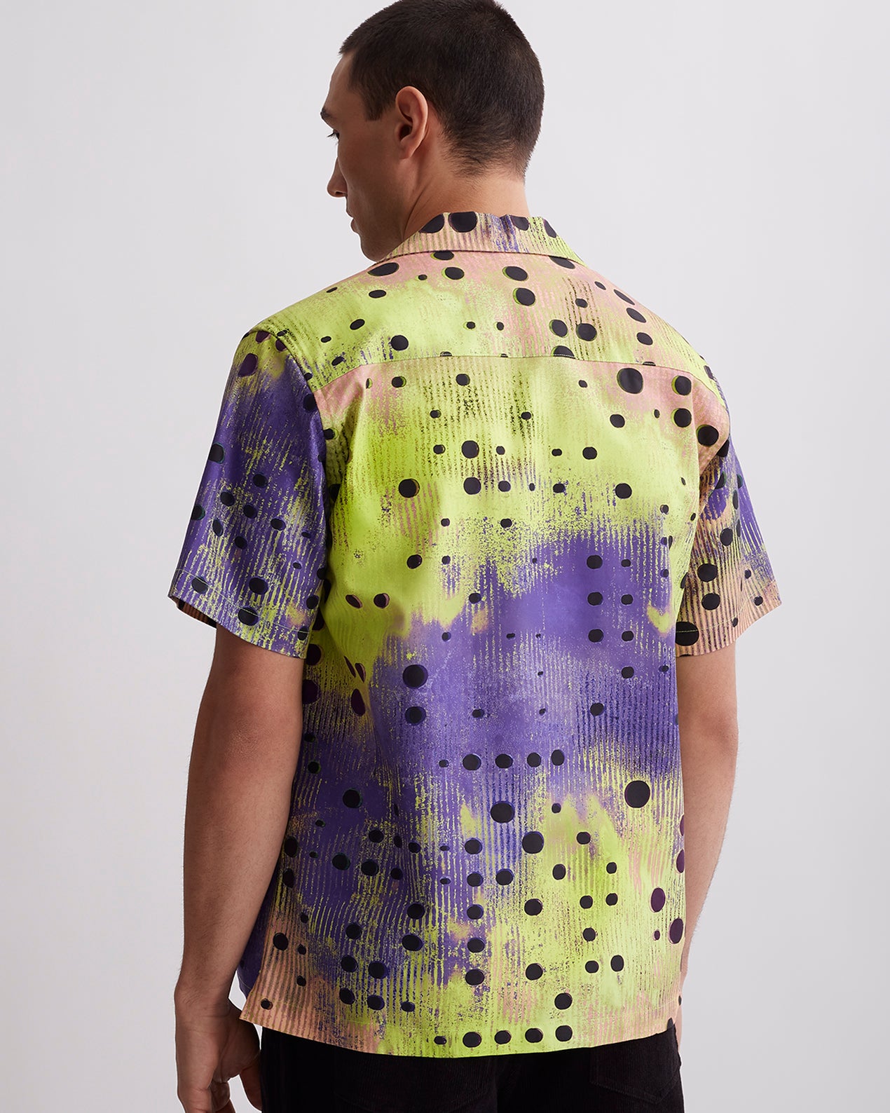 Canty Dots Short Sleeve Shirt | Saturdays NYC